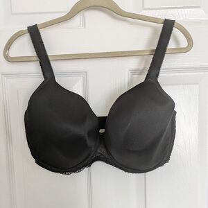 Freya Expression Demi Moulded Plunge Bra Black Size 36G UK/36I US